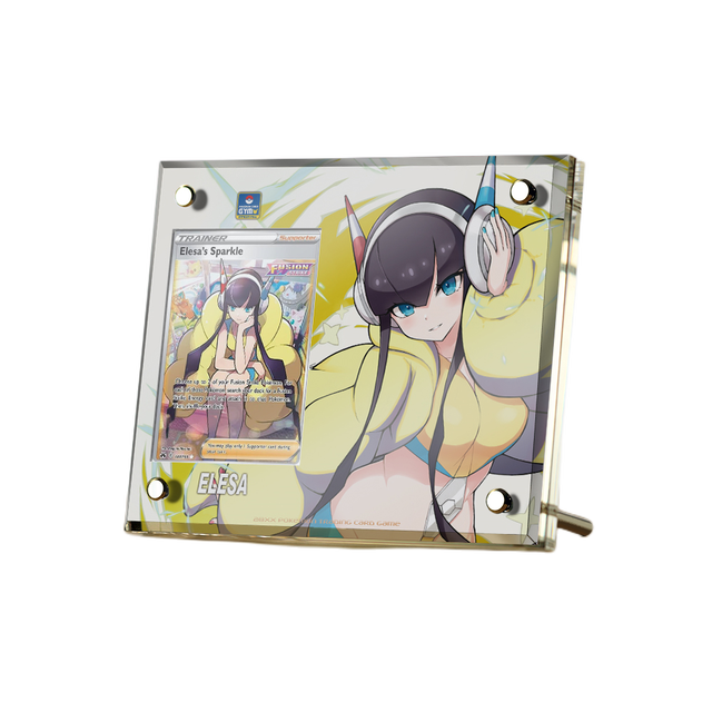 PTCG Pokémon Anime Card Brick Display Stand
